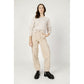 Jeans e pantaloni in cotone beige