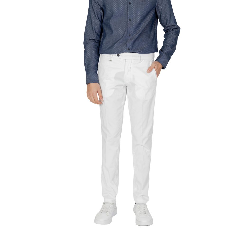 Cremefarbene Jeans und Hose aus Baumwolle