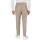 Beige Polyester Jeans & Pant