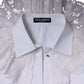 Camicia in popeline di cotone bianco, camicetta e top