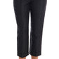 Pantaloni Capri eleganti a vita alta