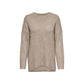 Maglione in acrilico beige