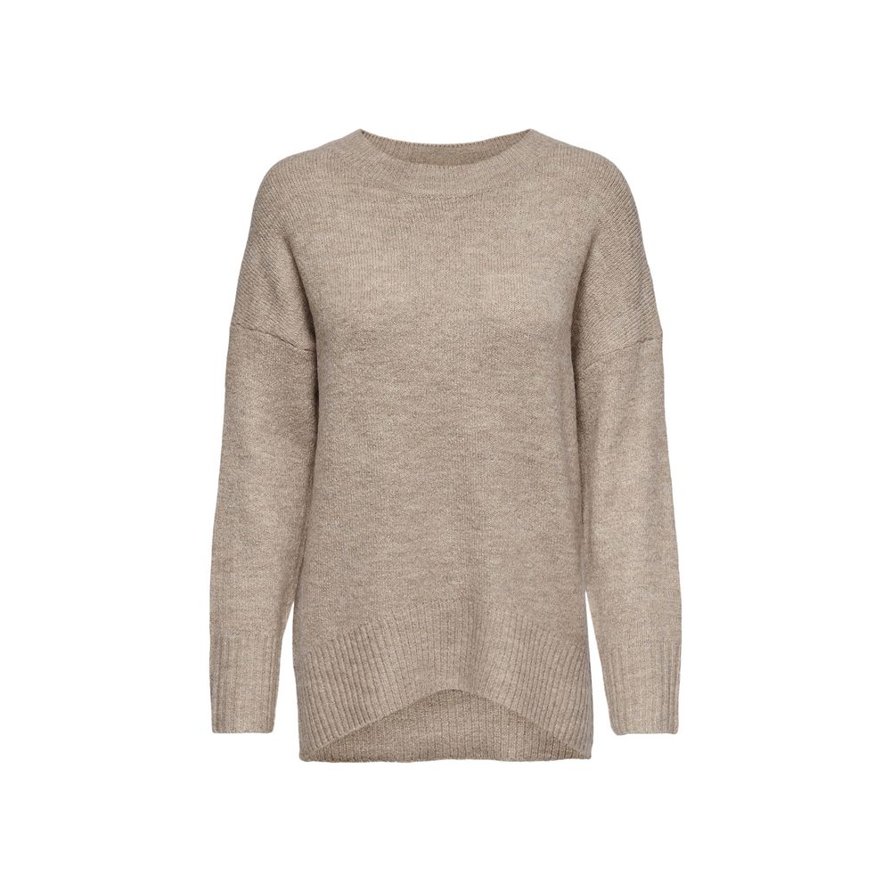 Maglione in acrilico beige