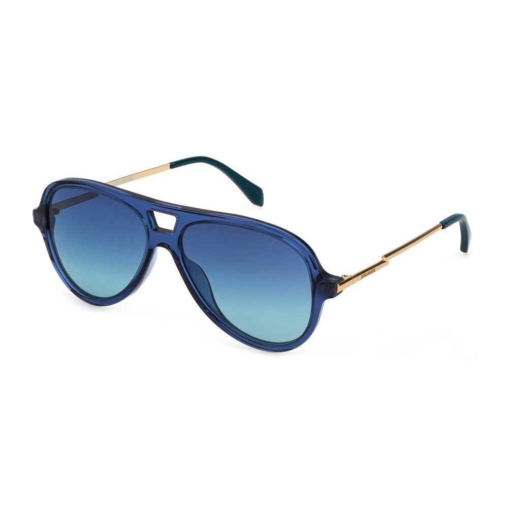 Blue Acetate Sunglasses