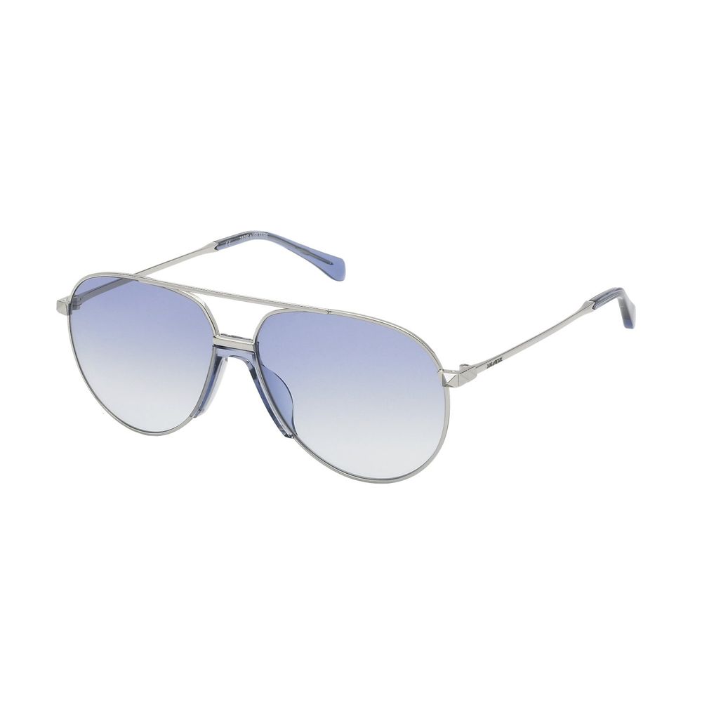 Gray Metal Sunglasses