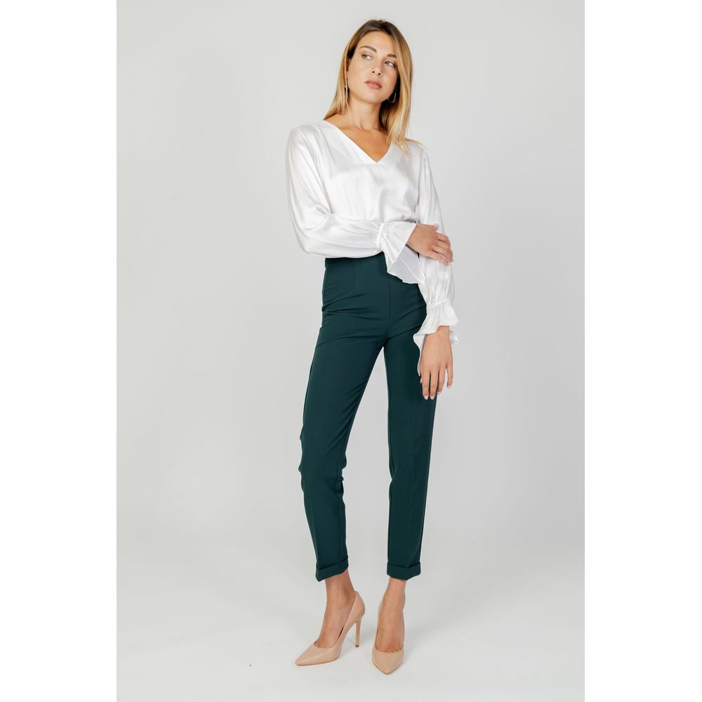 Grüne Polyester Jeans &amp; Hose