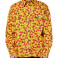 Gelbes Cherry Button Down Herren Freizeithemd