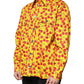 Gelbes Cherry Button Down Herren Freizeithemd