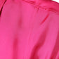 Rosa Herrenhemd mit Button-Down-Kragen aus Seide