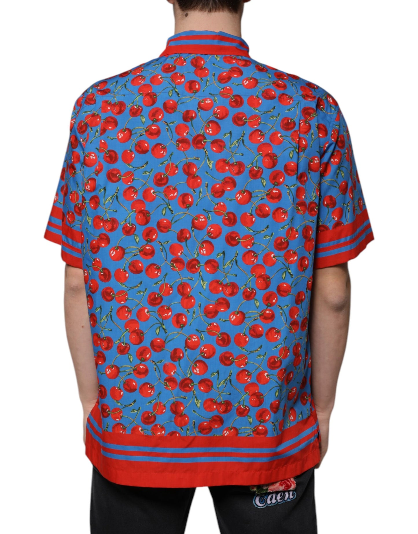 Blue Cherry Freizeithemd aus Baumwolle mit Knopfleiste
