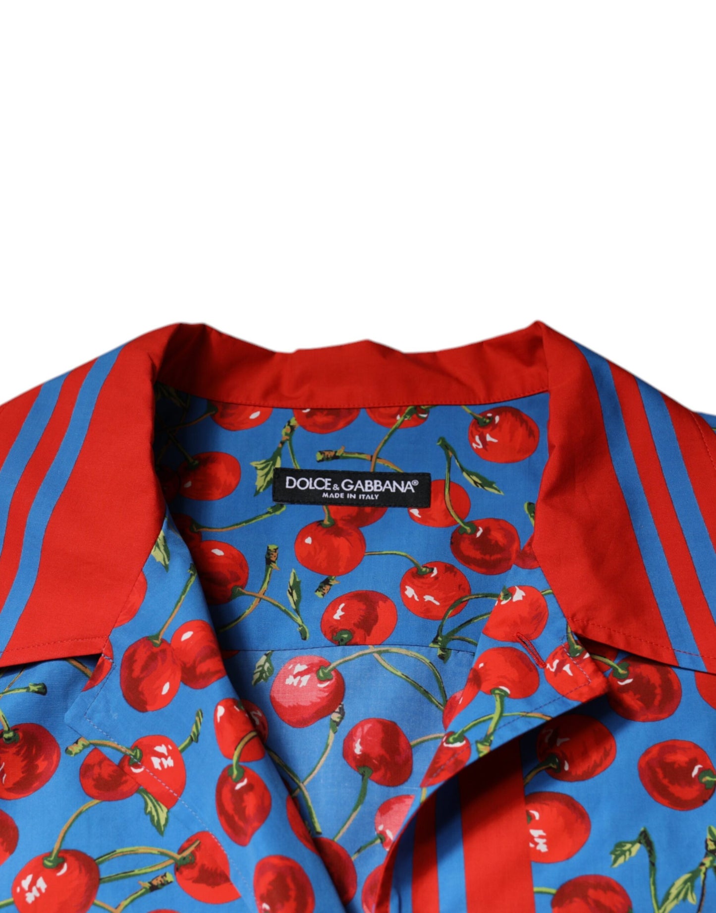 Blue Cherry Freizeithemd aus Baumwolle mit Knopfleiste