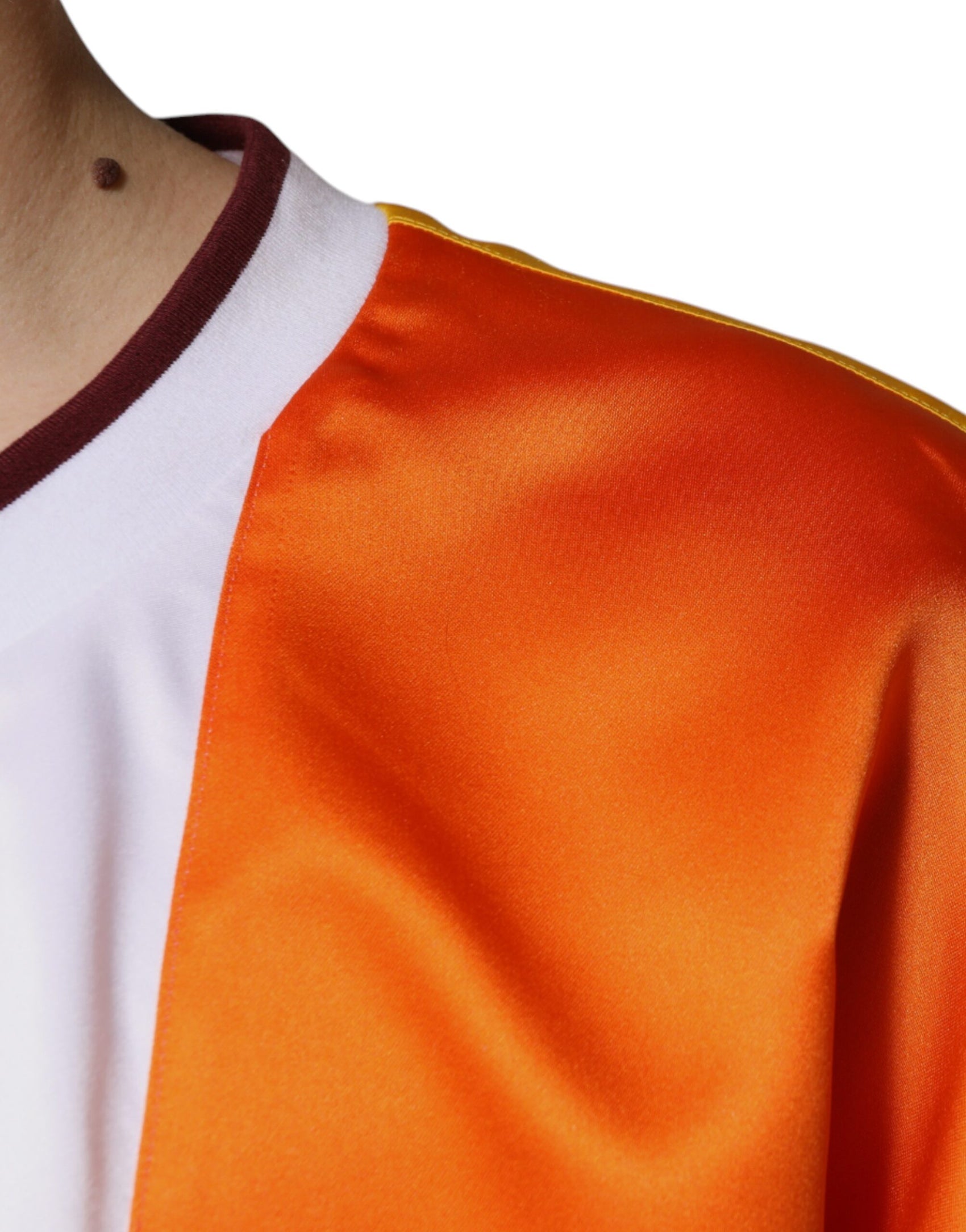 Maglietta senza maniche in jersey multicolore