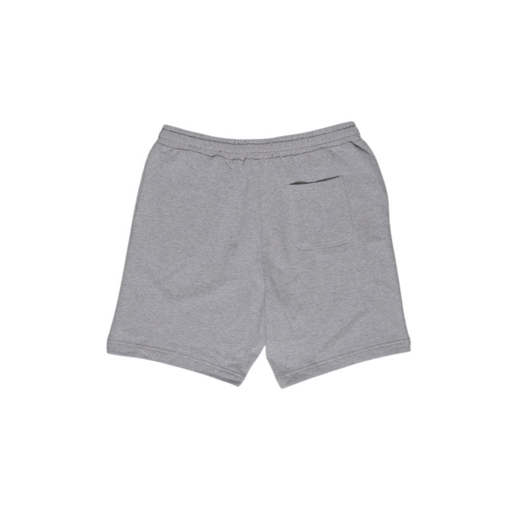 Graue Baumwollshorts