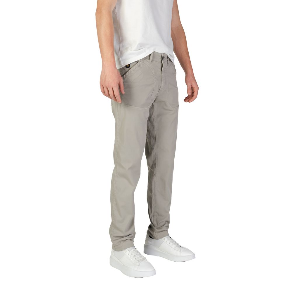 Graue Jeans und Hose aus Baumwolle