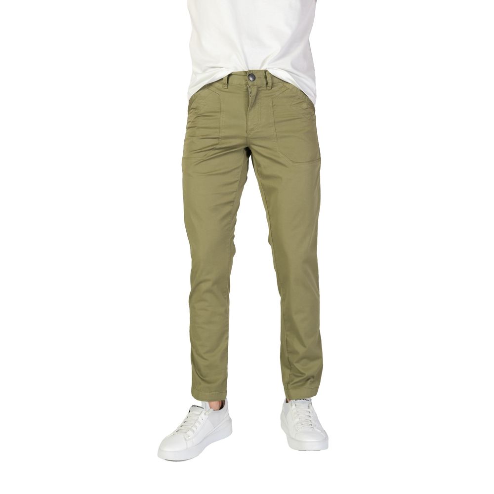 Grüne Jeans und Hose aus Baumwolle