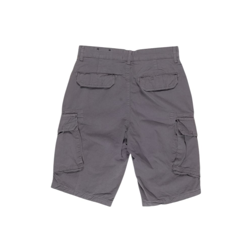Graue Baumwollshorts
