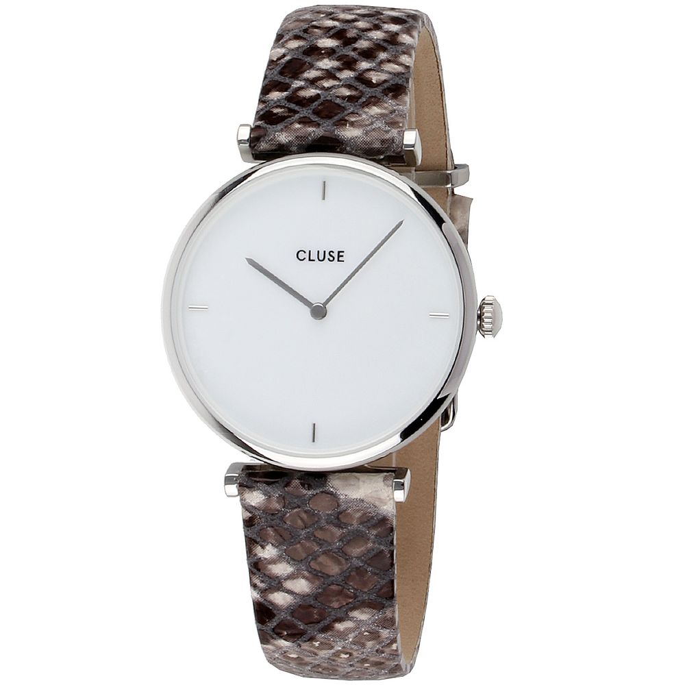 Beige Leather Watch