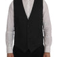 Elegante gilet grigio