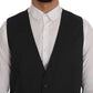 Elegante gilet grigio