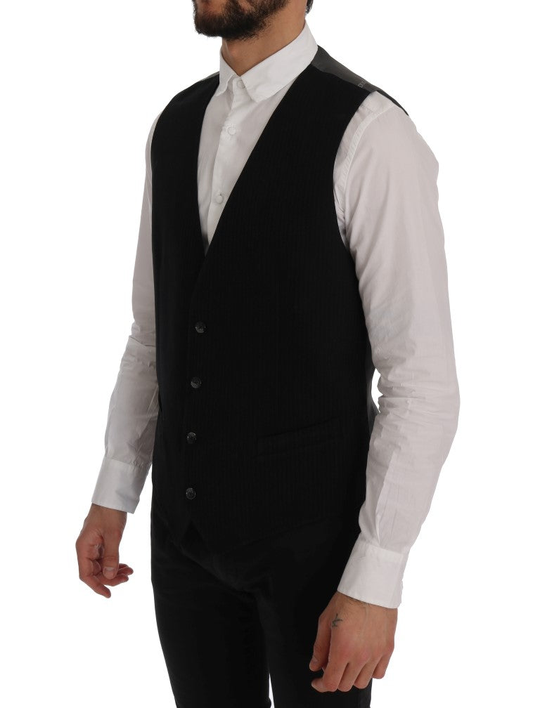 Elegante gestreifte Weste