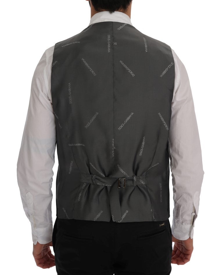 Elegante gestreifte Weste