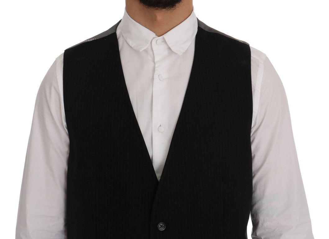 Elegante gestreifte Weste