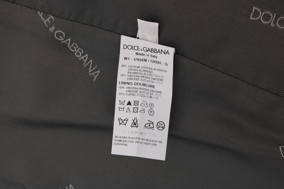 Elegante einreihige Weste in Grau