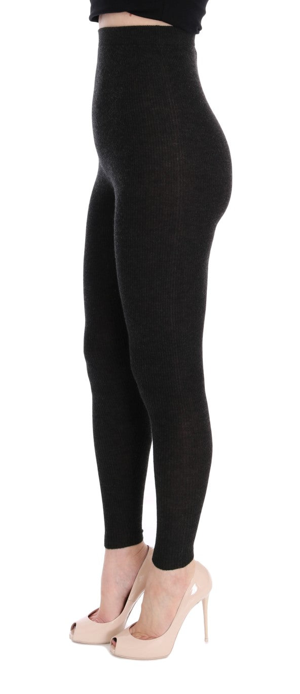 Elegante High-Waist-Strumpfhose aus Kaschmir