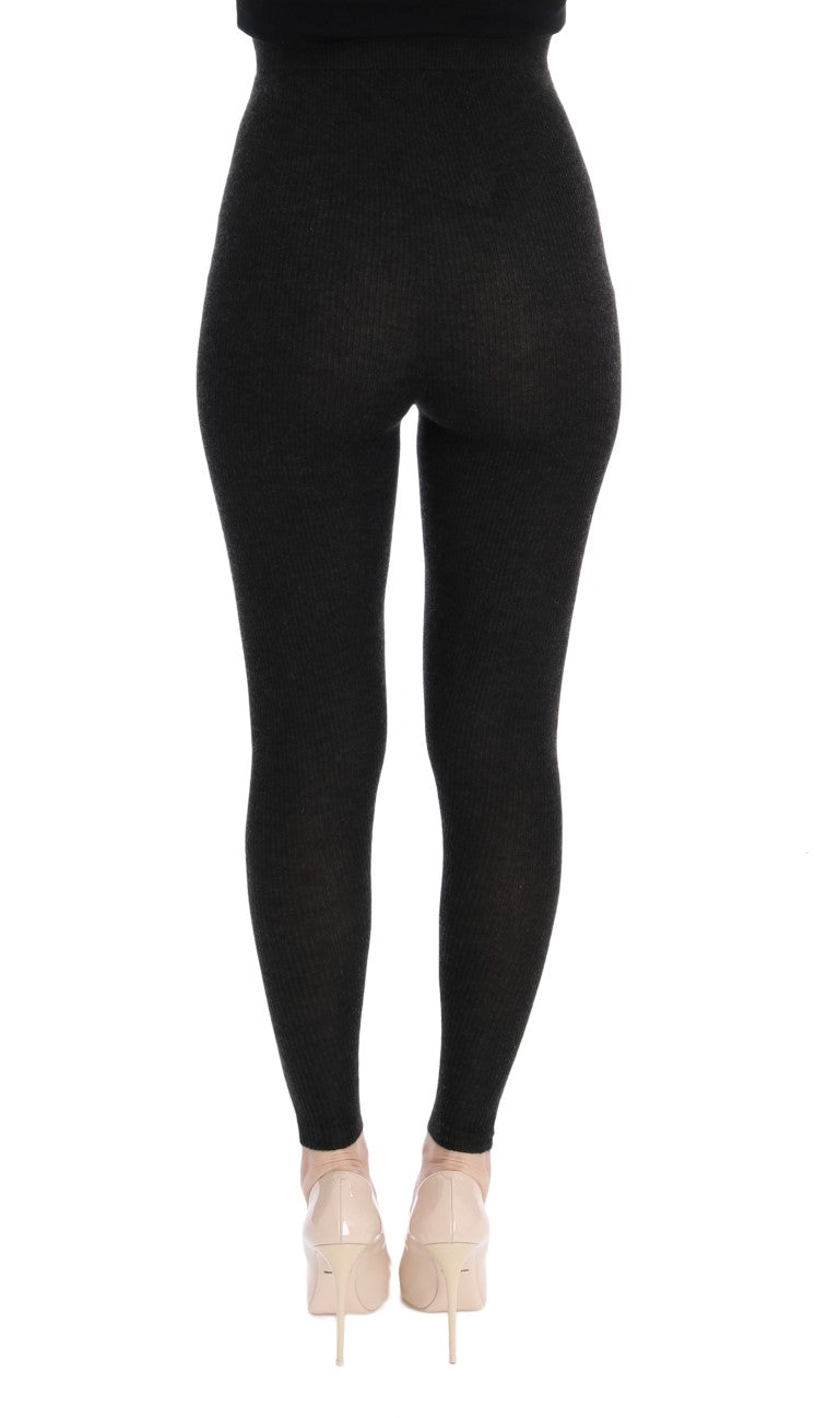 Elegante High-Waist-Strumpfhose aus Kaschmir