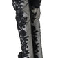 Embroidered Floral Over-Knee Boots