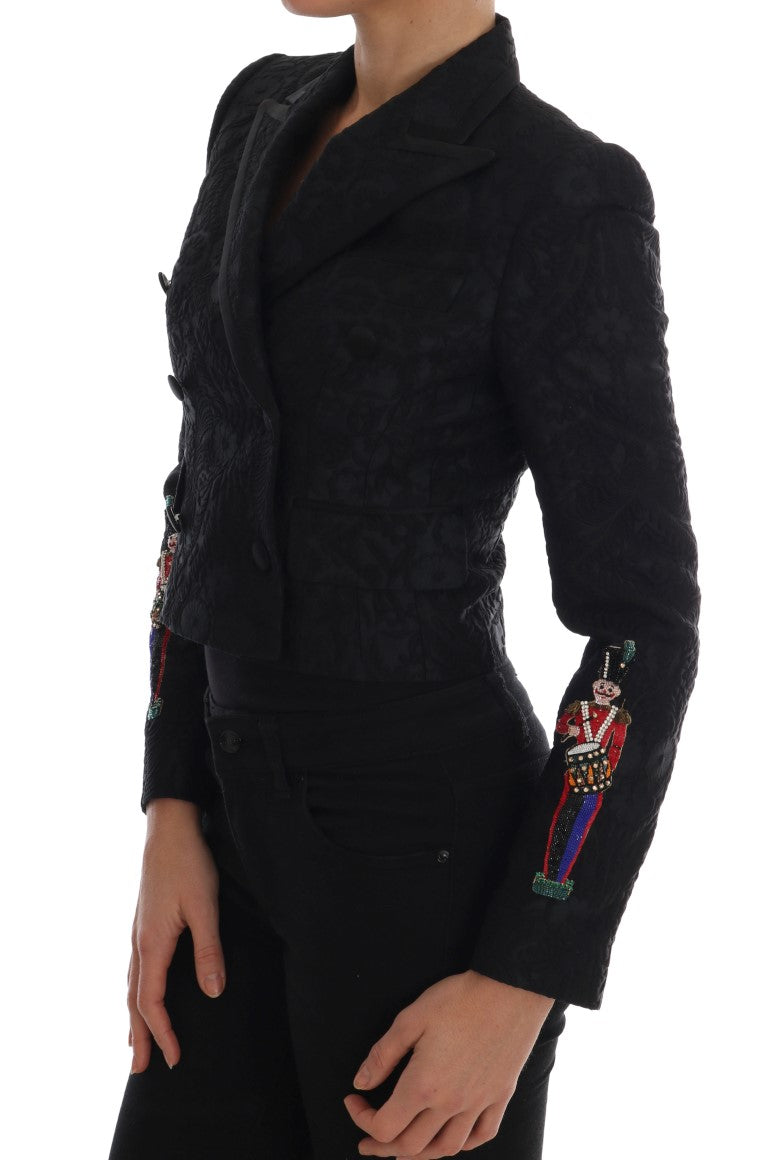 Giacca Blazer in Cristallo Floreale Incantato