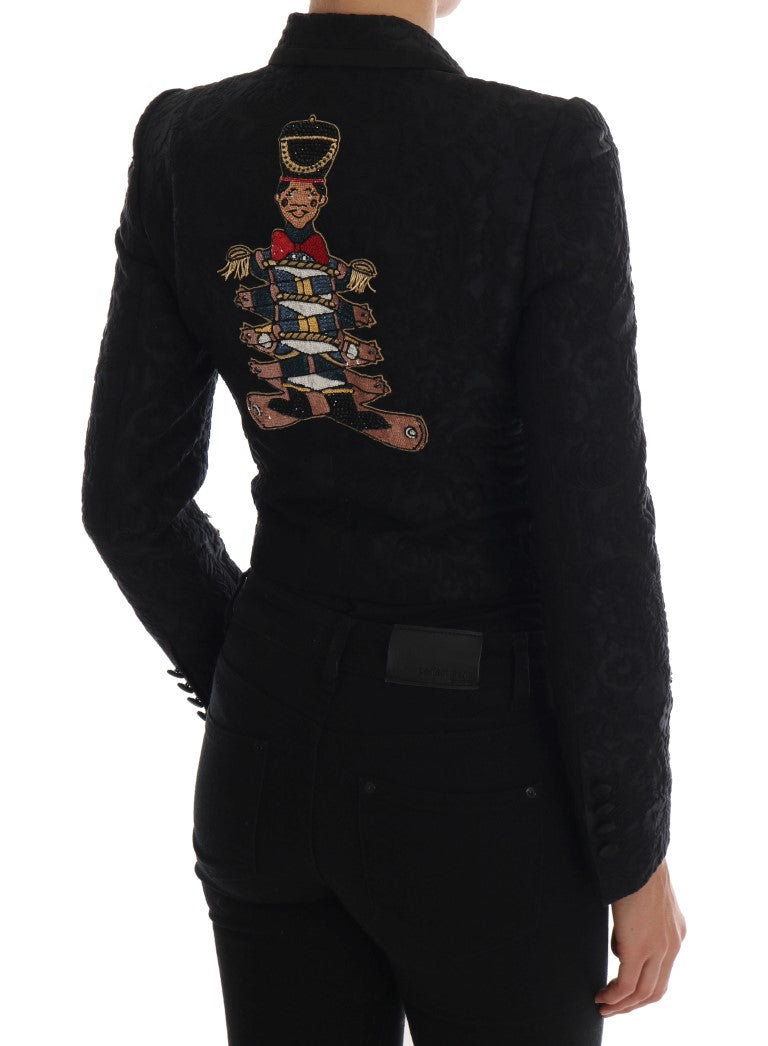 Giacca Blazer in Cristallo Floreale Incantato