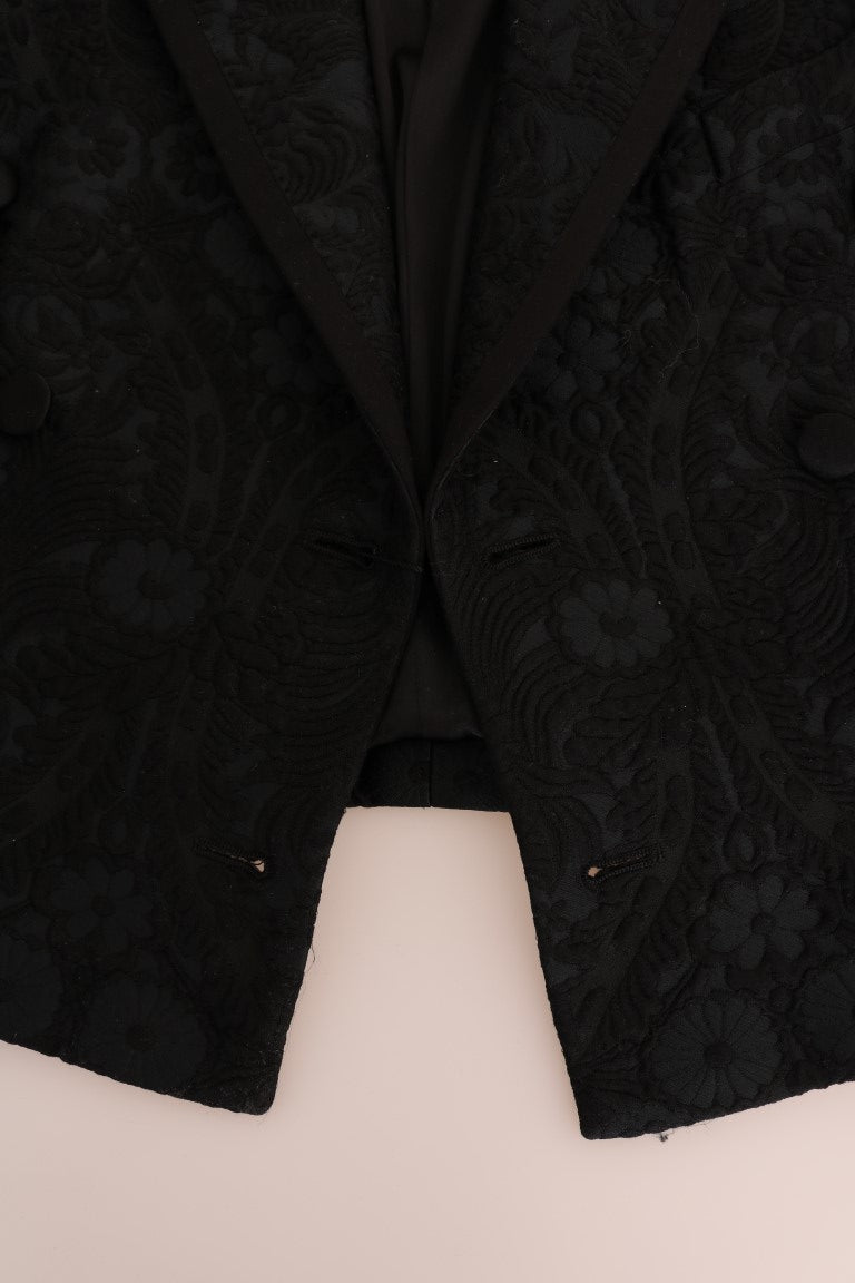 Giacca Blazer in Cristallo Floreale Incantato