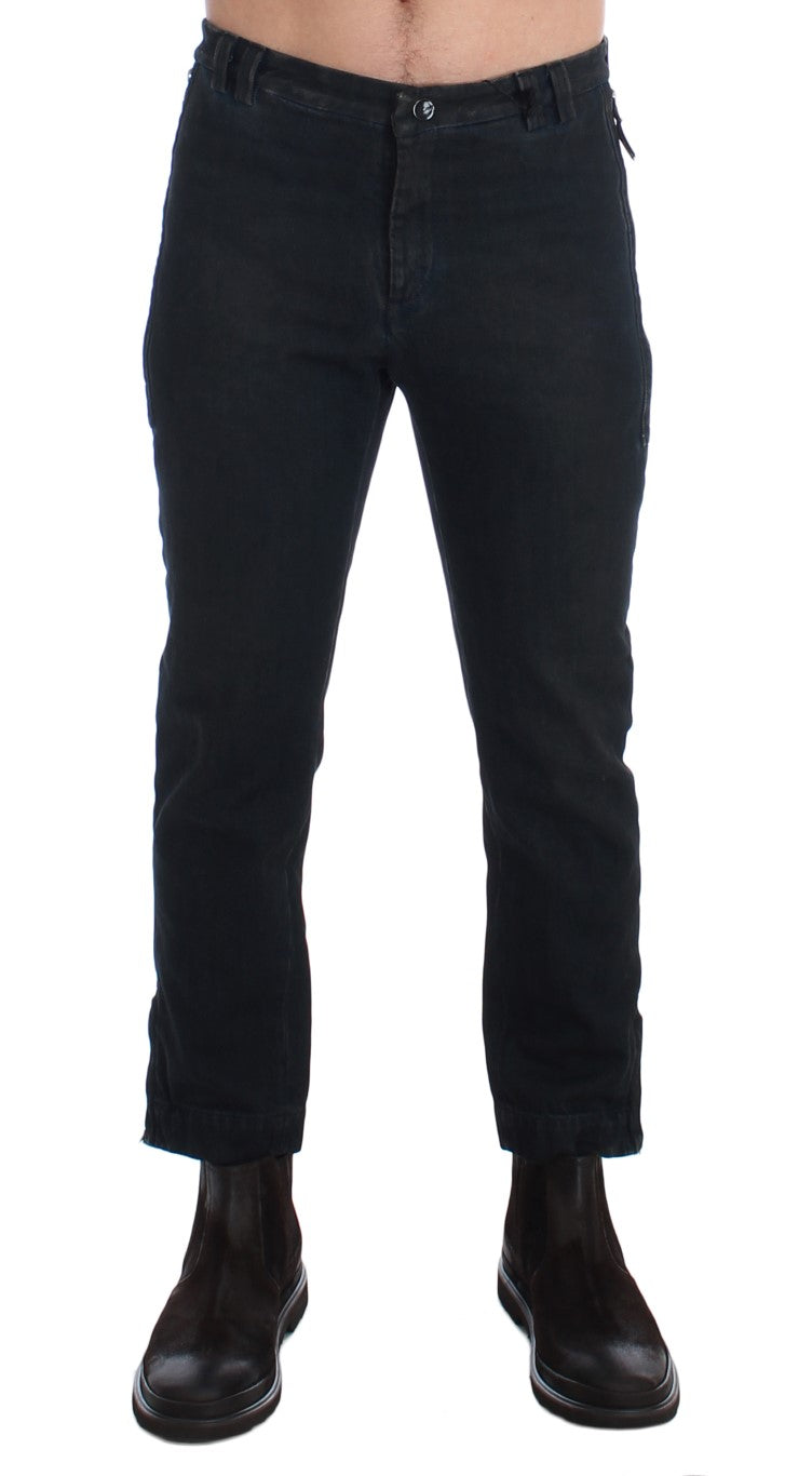 Jeans in denim slim fit blu chic