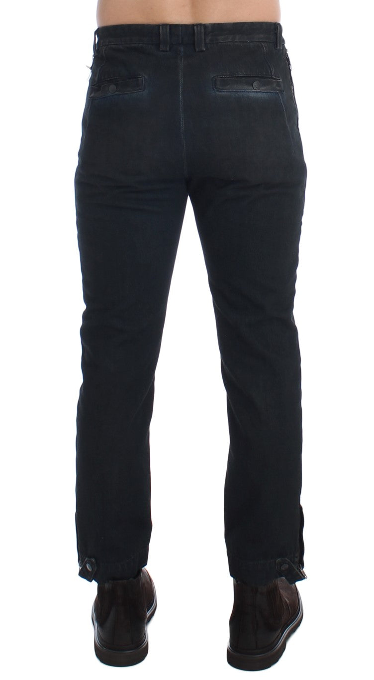 Schicke blaue Slim Fit Jeans