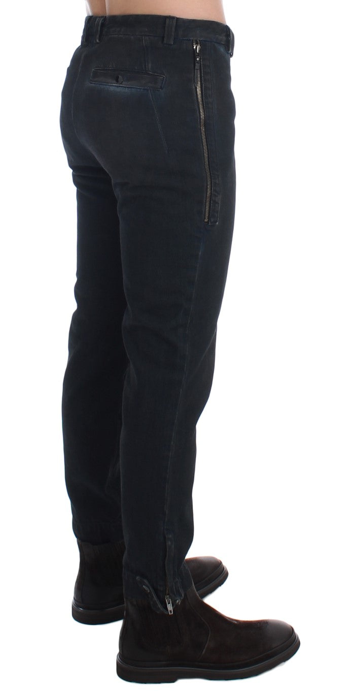 Schicke blaue Slim Fit Jeans