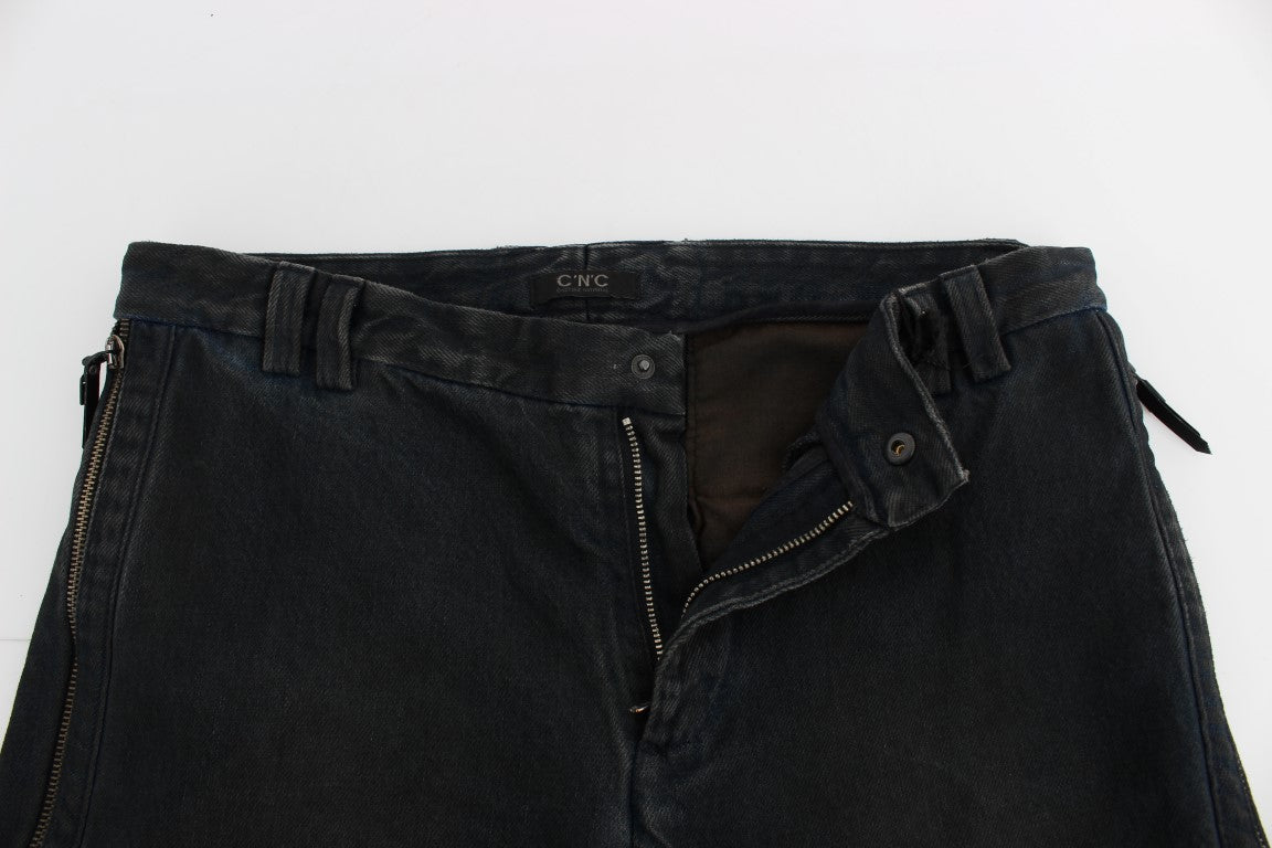 Schicke blaue Slim Fit Jeans