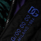 Black Nylon Puffer Men Full Zip Jacket