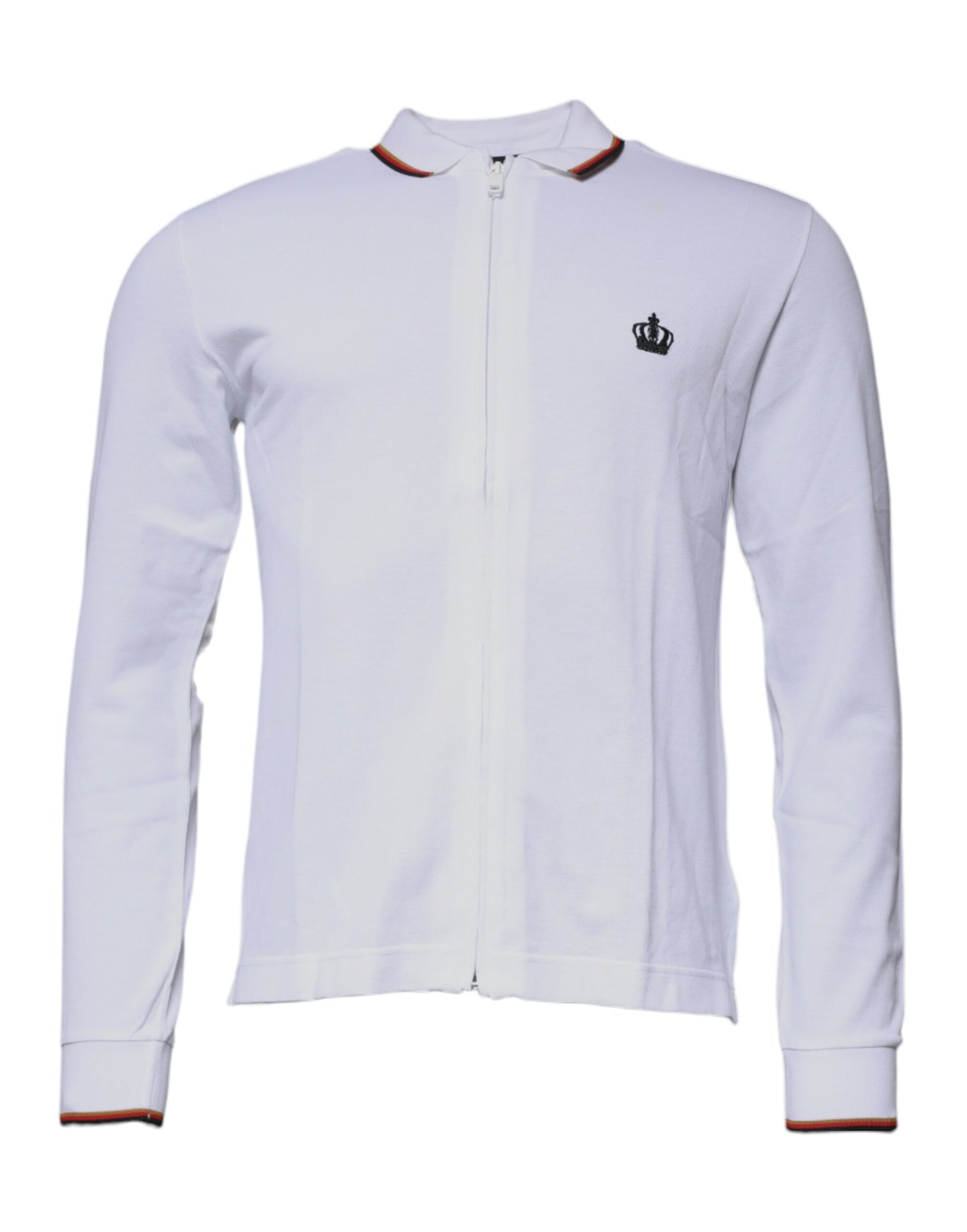 White Crown Herren Sweatshirt mit durchgehendem Reißverschluss