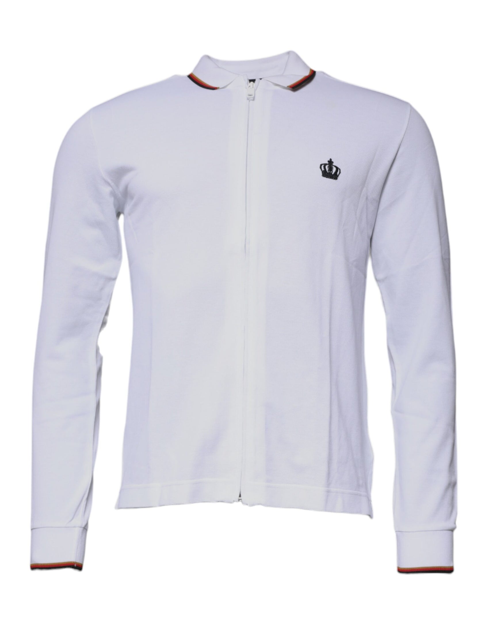 White Crown Herren Sweatshirt mit durchgehendem Reißverschluss