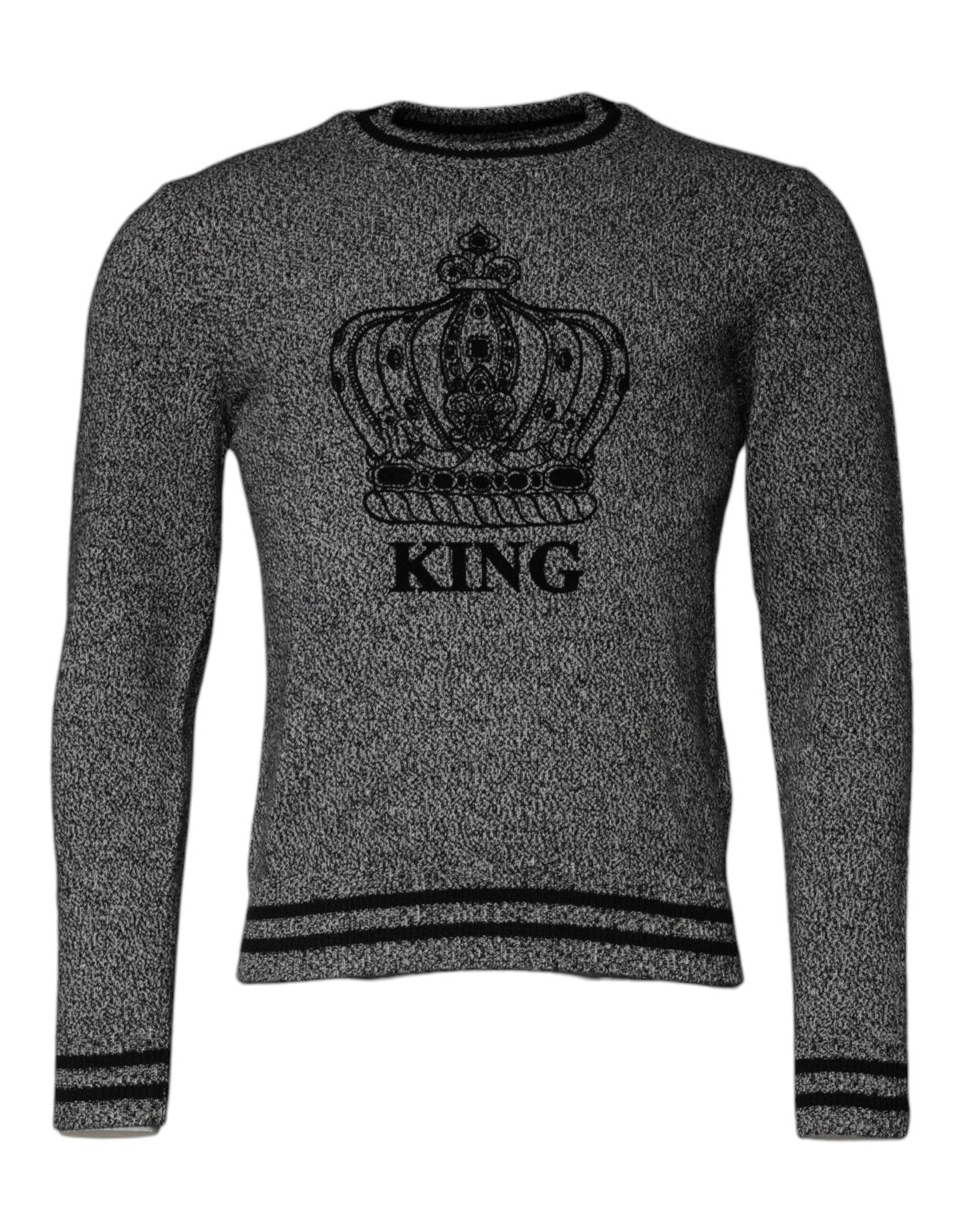 Grauer Pullover aus Kaschmir von Crown King