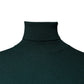 Grüner Rollkragenpullover aus Kaschmir für Herren