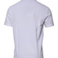 White Viscose Collared Men Polo Short Sleeves T-shirt