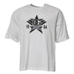 T-shirt girocollo a maniche corte DG Sport bianca