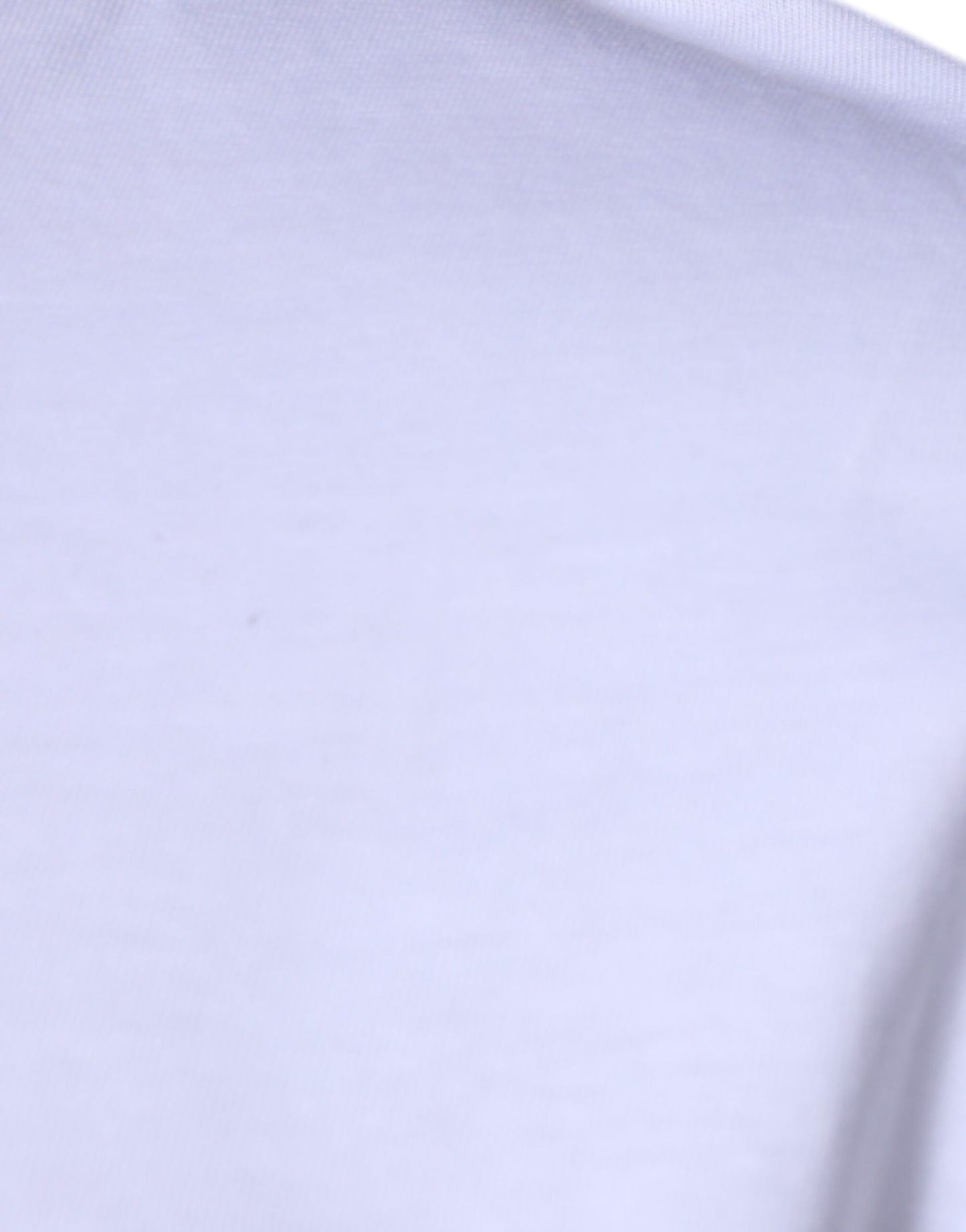 T-shirt girocollo in cotone con stampa leopardata bianca e rossa