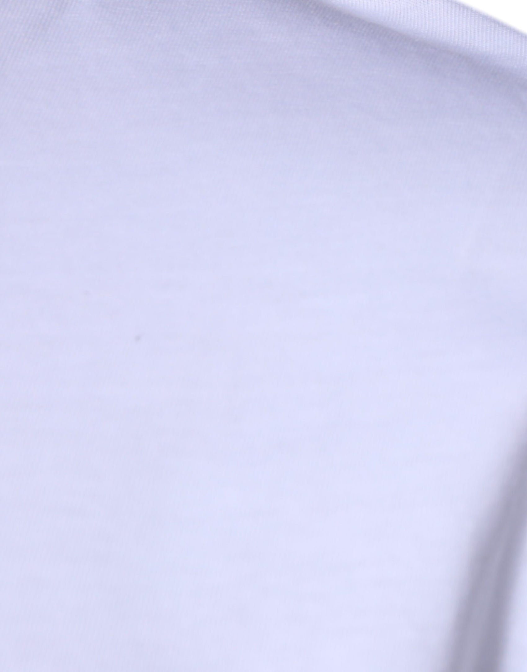 Weiß-rotes T-Shirt aus Baumwolle mit Rundhalsausschnitt und Leopardenmuster