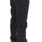 Elegante schwarze Cordhose aus Baumwolle