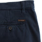 Elegant Blue Cotton Stretch Chinos