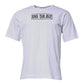 Weißes Baumwoll-T-Shirt mit Rundhalsausschnitt und DG-Logo
