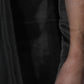 Schwarzes A-Linien-Midi-Cocktailkleid aus Tüll